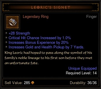 Leoric's Signet