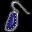 Icon of Lapis Lazuli Earring