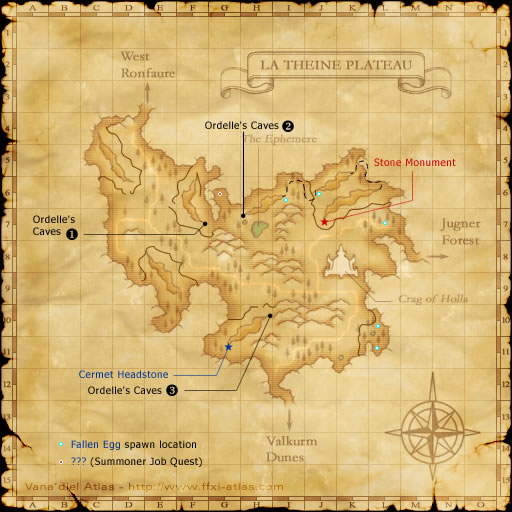 la theine plateau map